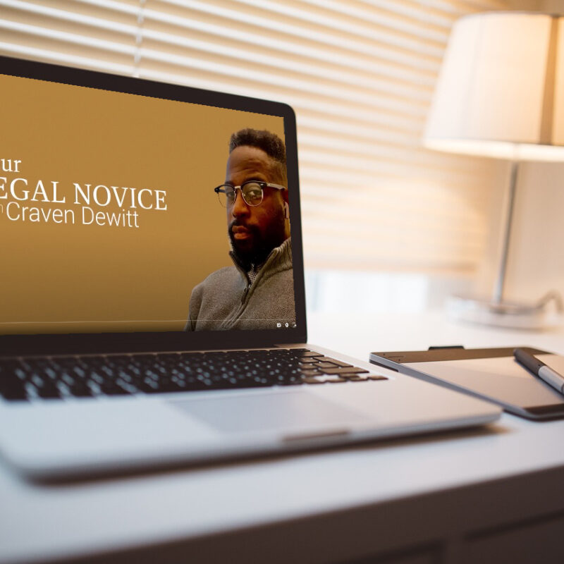 Your Legal Novice Video Edit